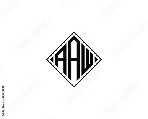 Free Download AAW logo design vector template - GFXLoad
