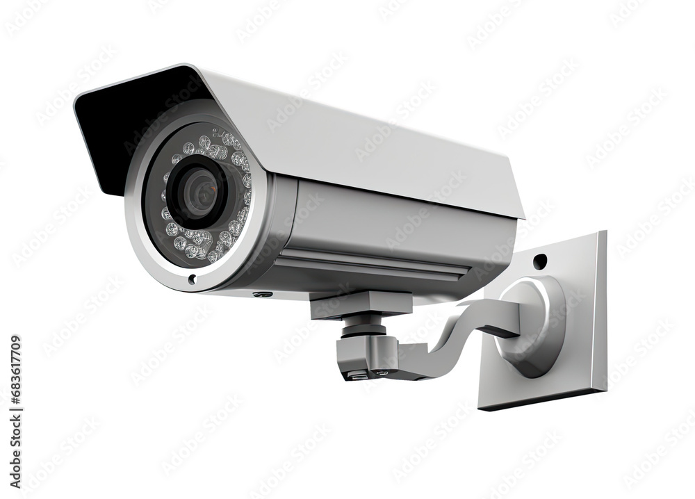 Security camera isolated on transparent background Security camera isolated on transparent background