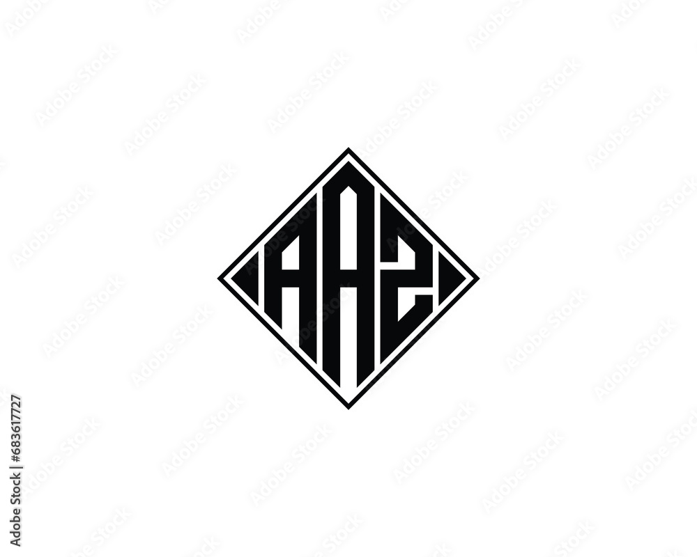 AAZ logo design vector template AAZ logo design vector template