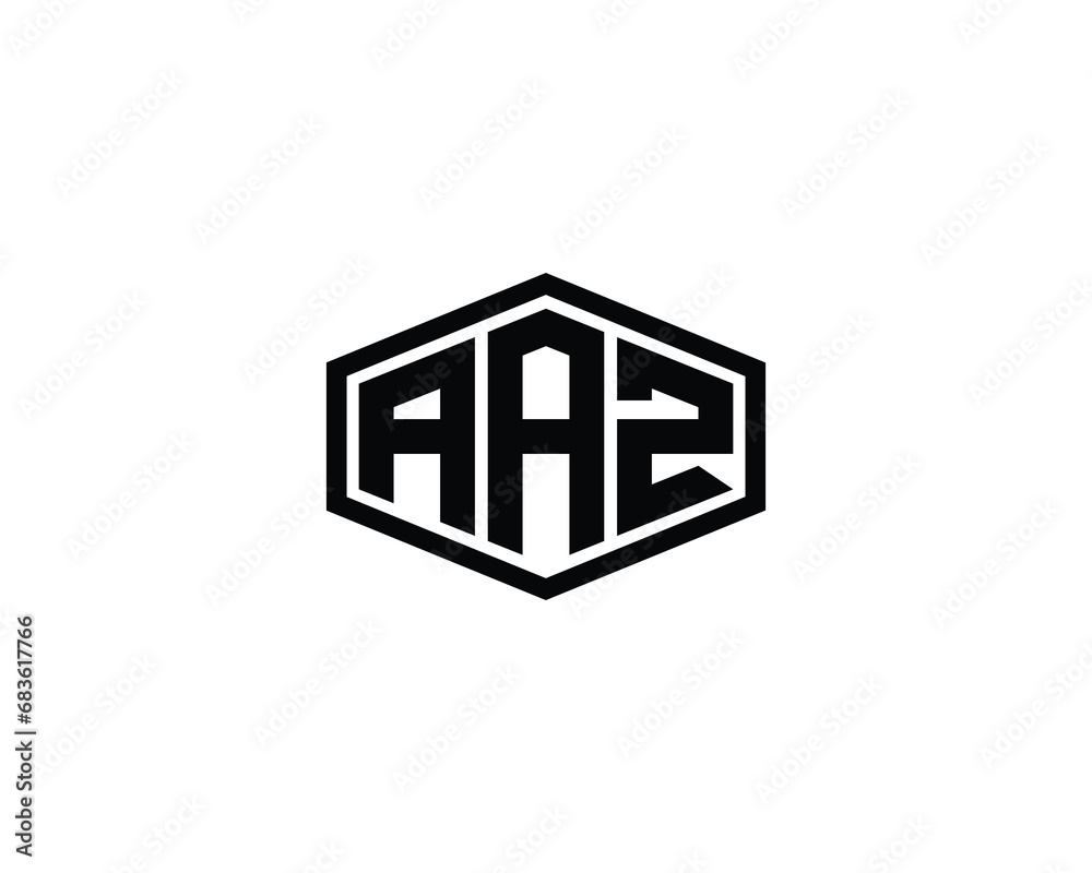 AAZ logo design vector template AAZ logo design vector template