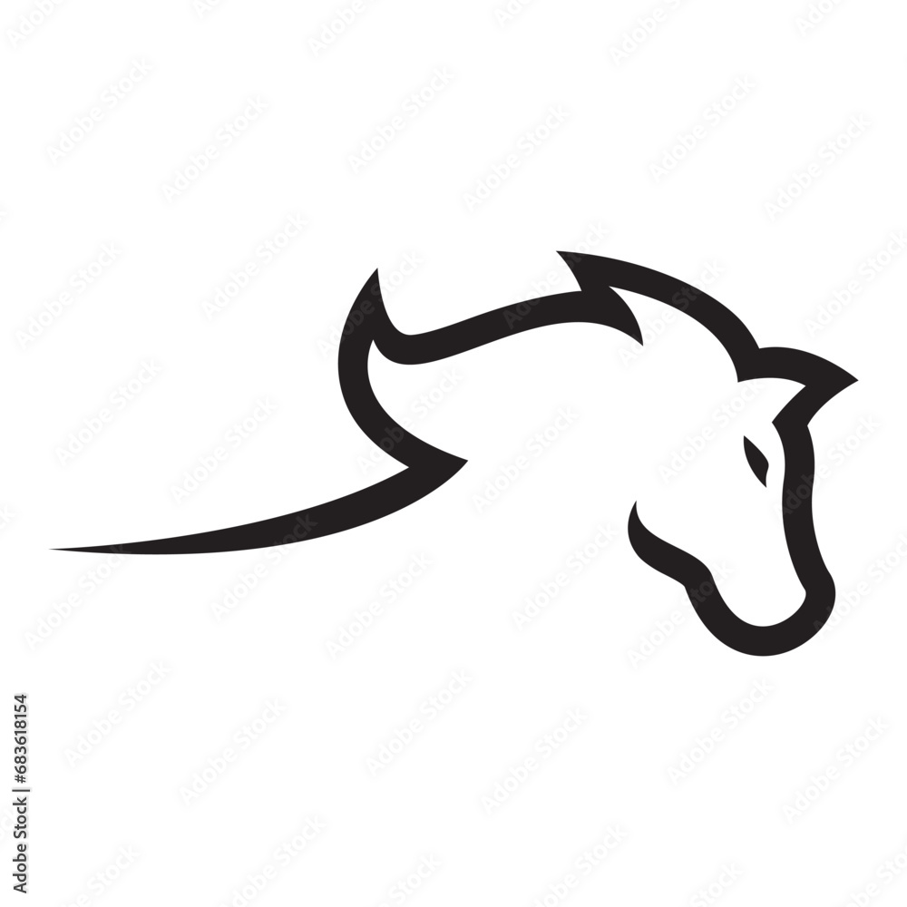Horse logo images illustration Horse logo images illustration