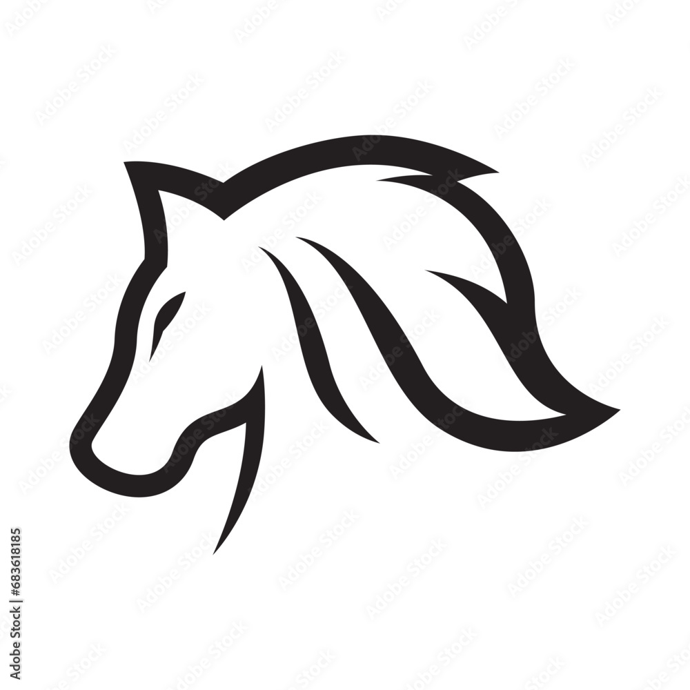 Horse logo images illustration Horse logo images illustration