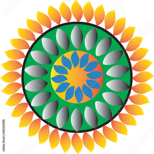 background with circles