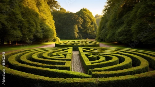 labyrinth in the park