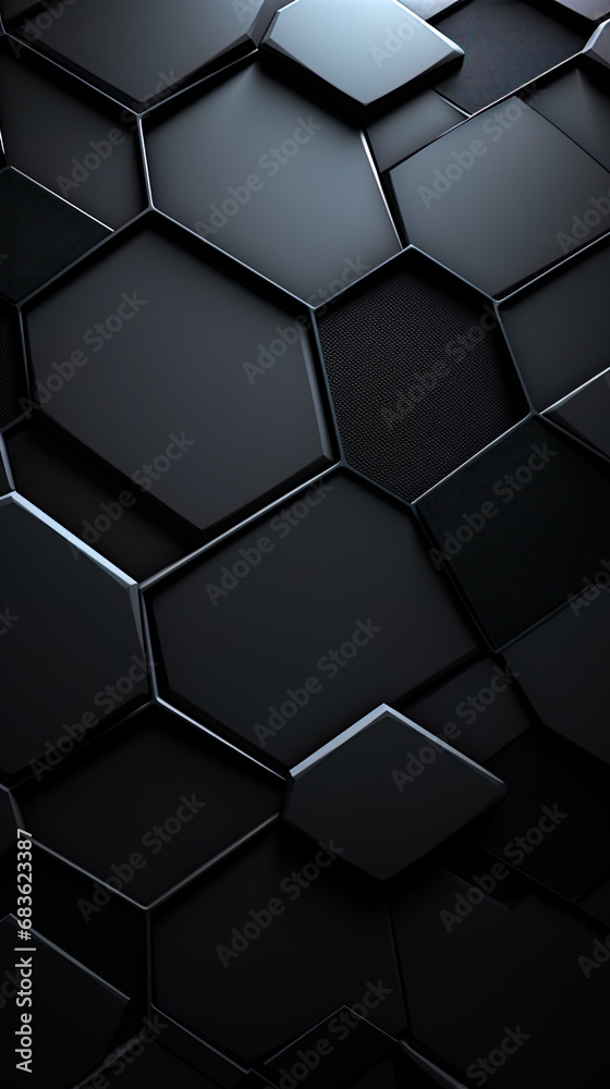 black and white cubes background, generative ai black and white cubes background, generative ai