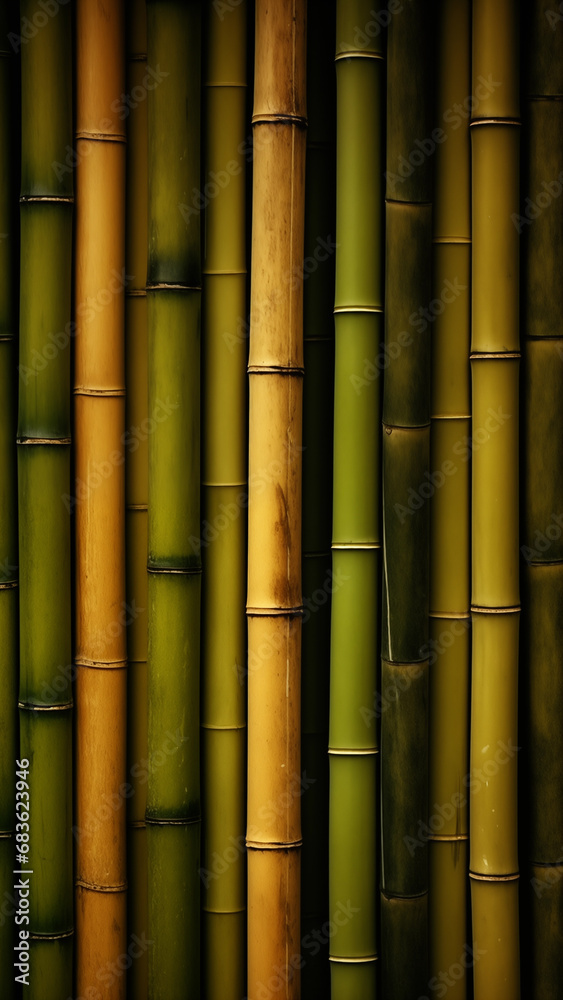 Realistic image of bamboo, vivid surface texture Realistic image of bamboo, vivid surface texture