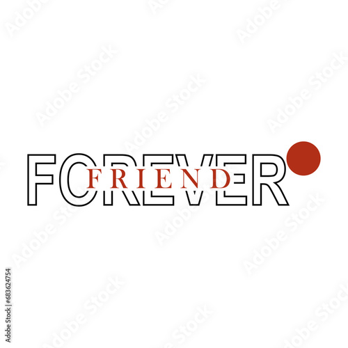 The design of the words 