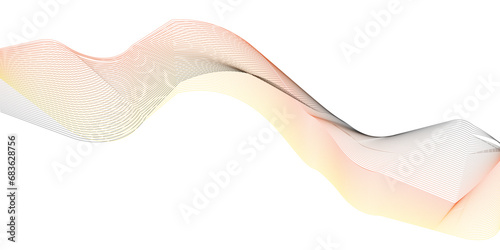 Abstract wave element for design. Digital frequency track equalizer. business background lines wave abstract flowing stripe and curve