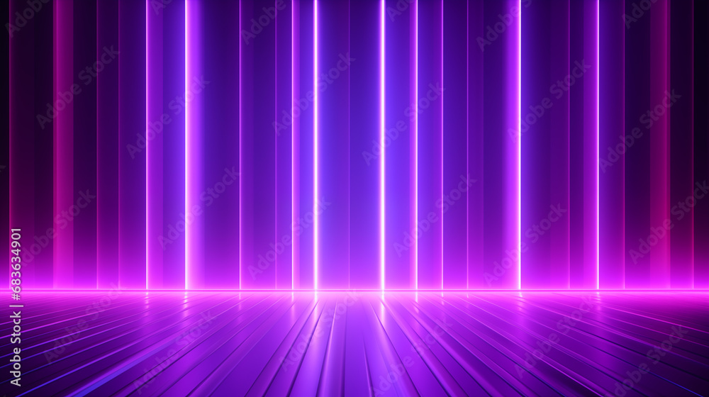 dark purple line Light Abstract Technology background for computer graphic website internet and technology. Neon wave. motion move blur