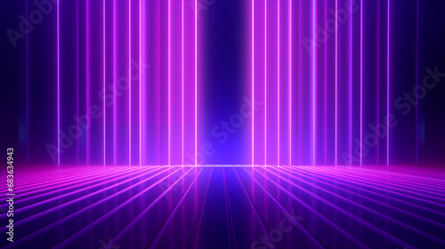 dark purple line Light Abstract Technology background for computer graphic website internet and technology. Neon wave. motion move blur