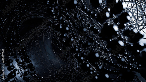 Photos Spinning wild technological tornado