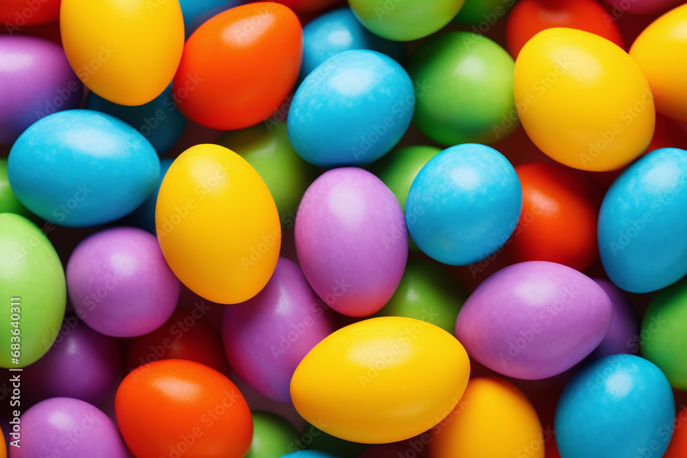 Colorful Easter eggs background Colorful Easter eggs background