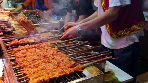 Food Street Chef in Mutton shashlik