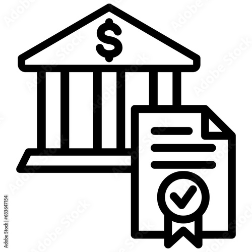 Monetary Policy Outline Icon