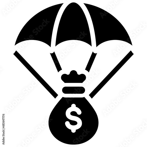 Bailout Glyph Icon