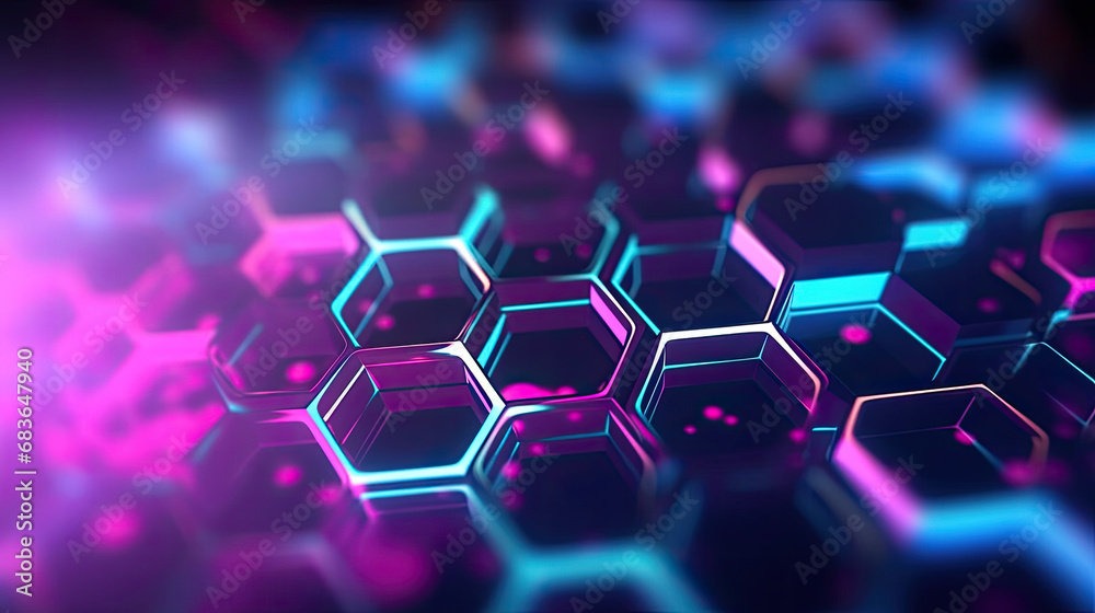 abstract futuristic background with pink blue glowing neon honeycomb and bokeh lights. abstract hexagon background, Abstract background hexagon pattern with glowing lights
abstract futuristic background with pink blue glowing neon honeycomb and bokeh lights. abstract hexagon background, Abstract background hexagon pattern with glowing lights