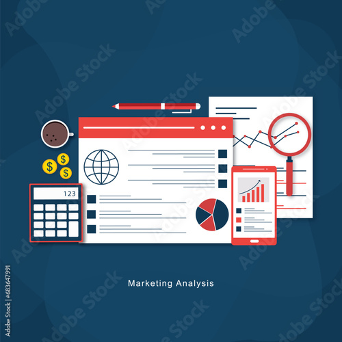 Accounting, Financial, Banking Data. Tiny Accountant Characters around of Huge Clip Board Filling Bookkeeping Charts 