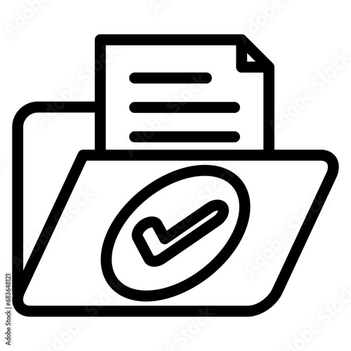 Process Documentation Outline Icon