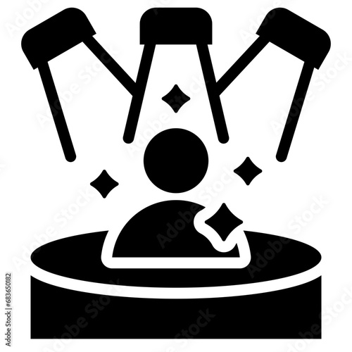 Charisma Glyph Icon