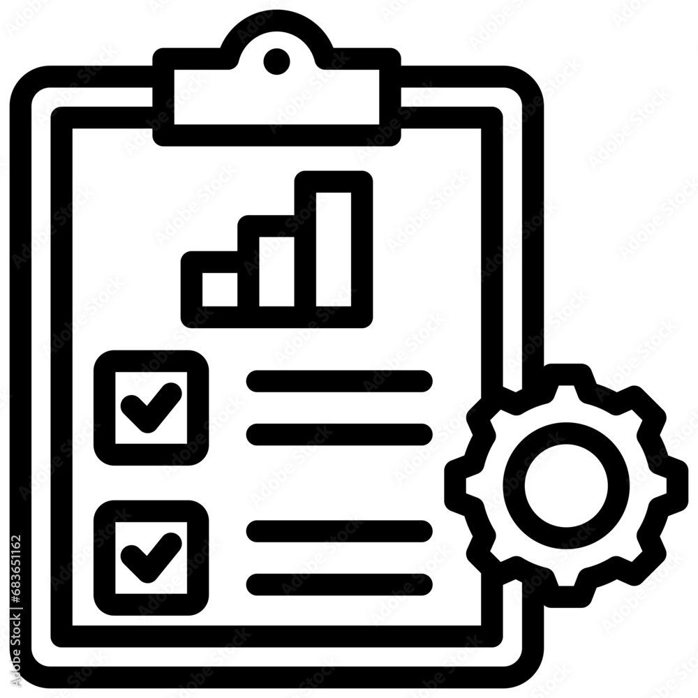 Development Plan Outline Icon Development Plan Outline Icon