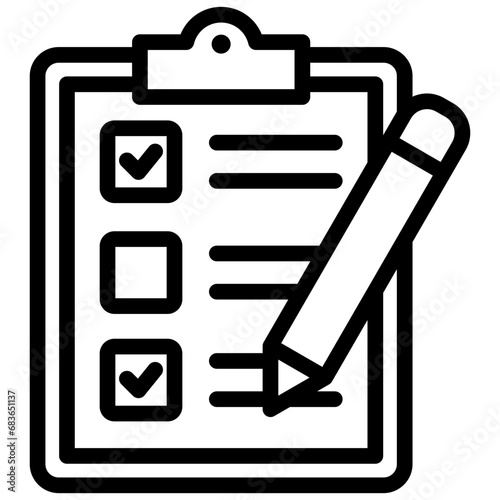 Accountability Outline Icon