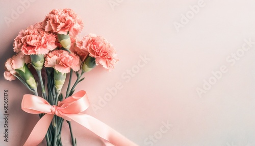 Mother's Day gifts and carnations photo