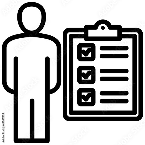 Leadership Assessment Outline Icon