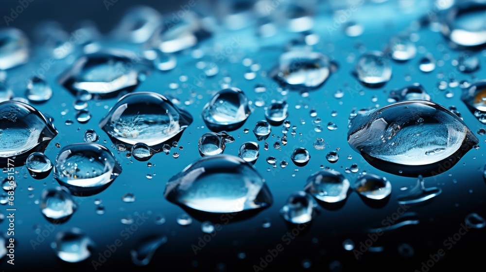 Water Rain Drops On Glass Abstract, Wallpaper Pictures, Background Hd 