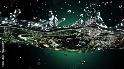 Water Splash Isolated On Black Background, Wallpaper Pictures, Background Hd 