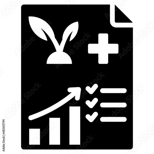 Recovery Plan Glyph Icon