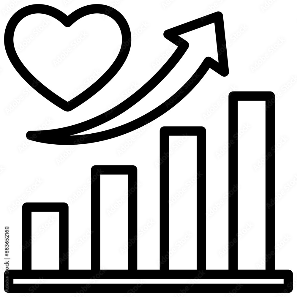 Loyalty Enhancement Outline Icon Loyalty Enhancement Outline Icon