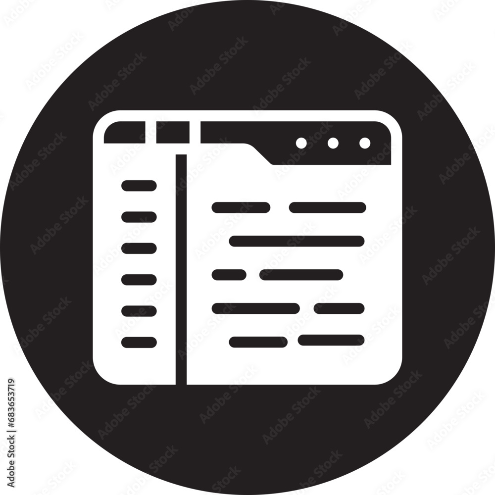 code glyph icon code glyph icon