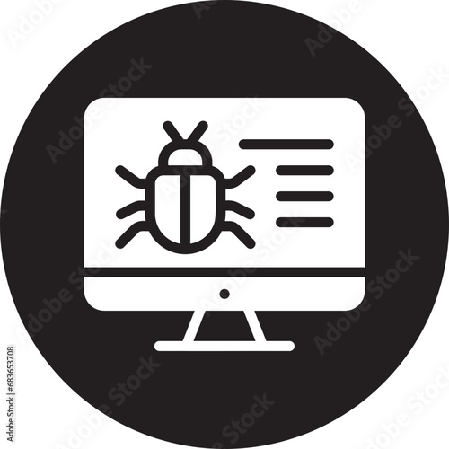 debug glyph icon