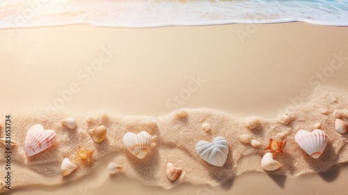 seashells on the sand © Ahmad