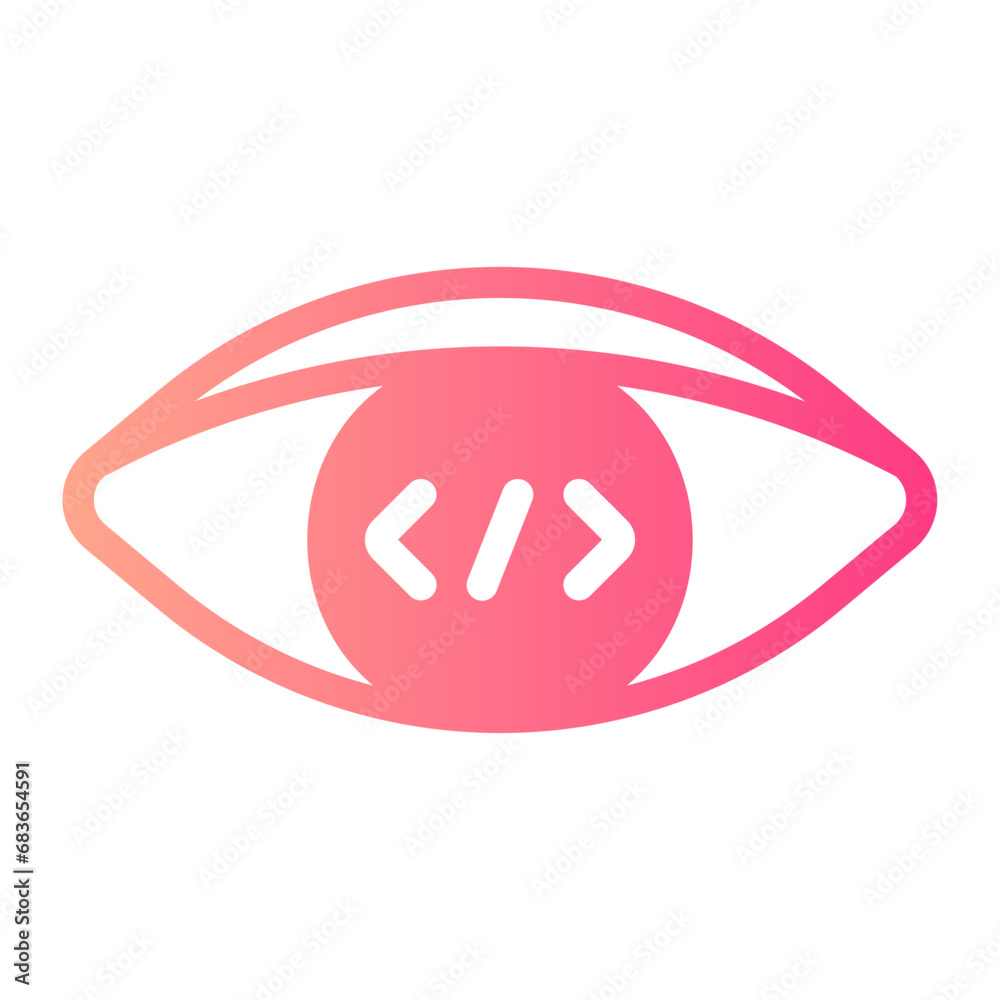 code review gradient icon code review gradient icon