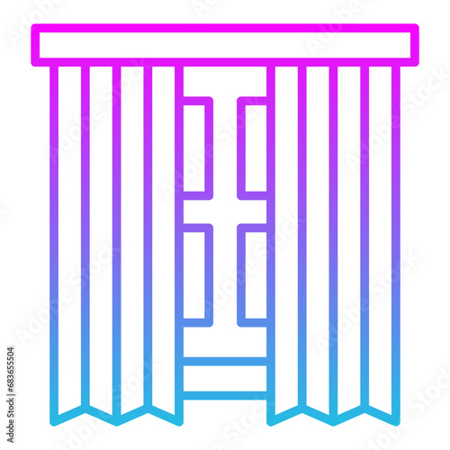 Smart Curtains Icon