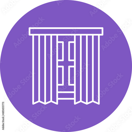 Smart Curtains Icon