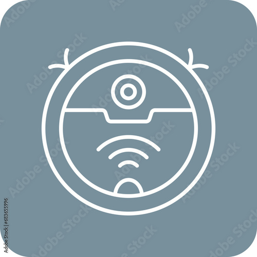 Robot Vacuum Icon
