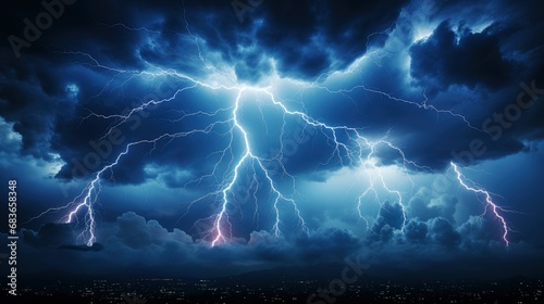Abstract Weather Concept Rain Lightning, Wallpaper Pictures, Background Hd 