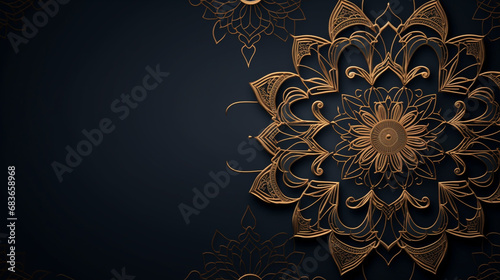 Luxury mandala with golden arabesque pattern Arabic Islamic east style. Ramadan Style Decorative mandala