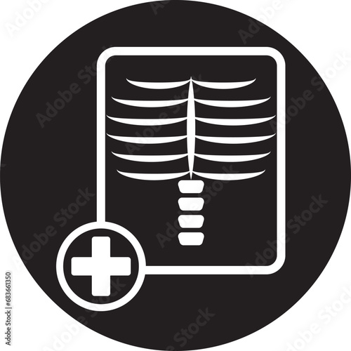Healthcare, medical, radiology icon