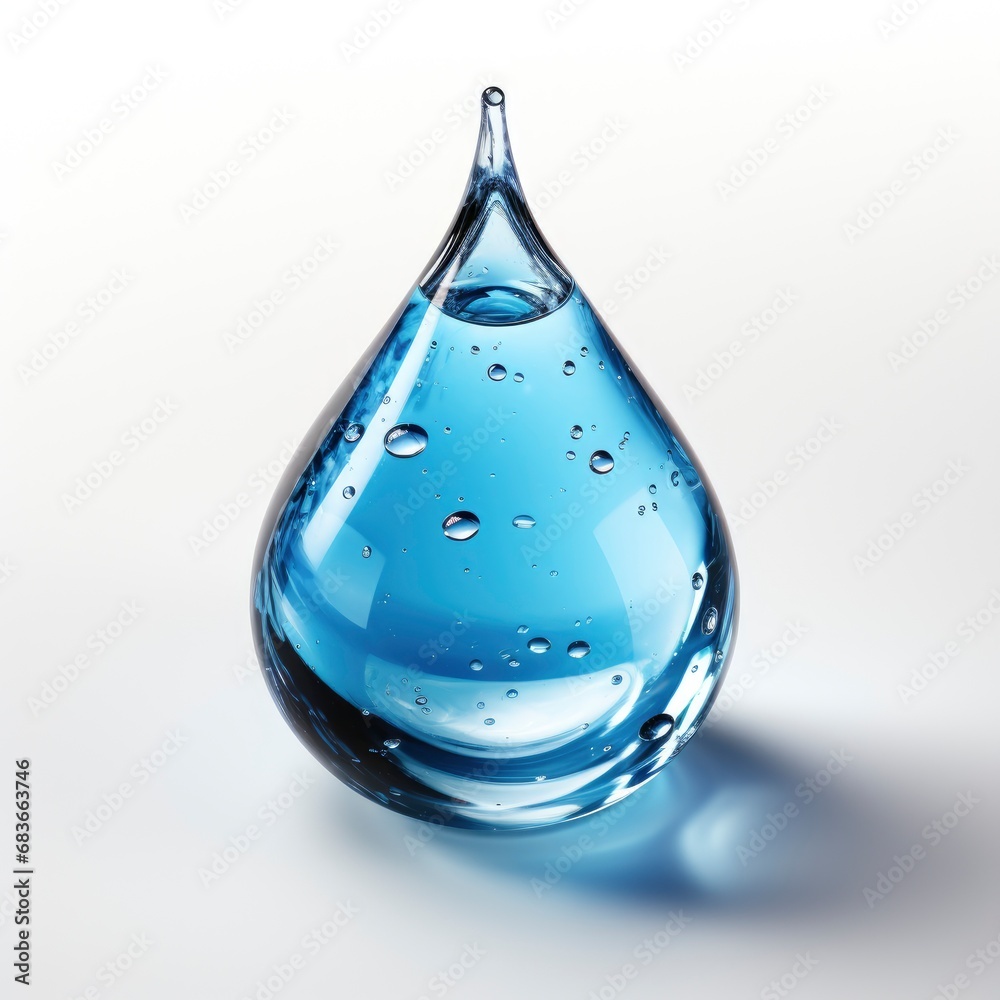 Water Drops On White Background Top, Isolated On White Background, For Design And Printing Water Drops On White Background Top, Isolated On White Background, For Design And Printing