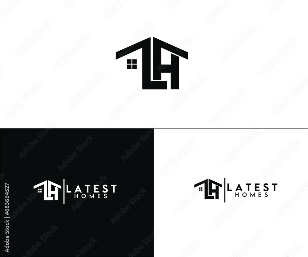 Obraz premium homes concept logo