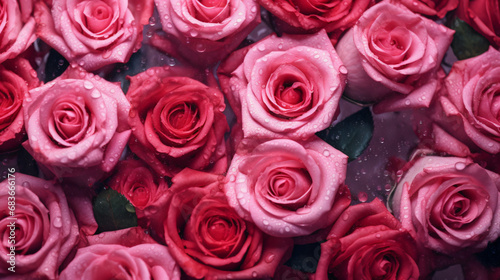 Beautiful background roses
