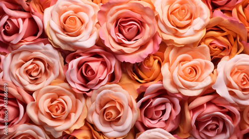 Beautiful background roses