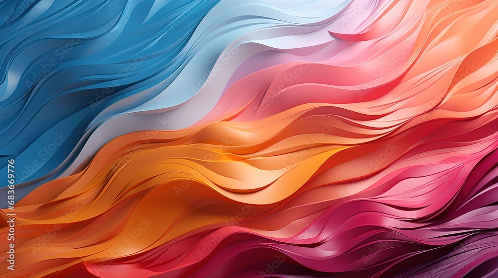 Colorful 3D brush Strokes Background Wallpaper Colorful 3D brush Strokes Background Wallpaper