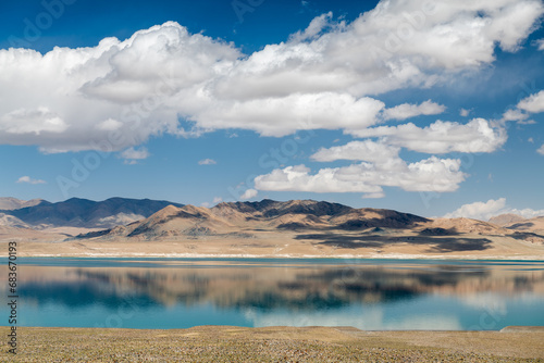 Dandxiongtou lake Nyima County, Nagqu Prefecture, Tibet Autonomous Region, China photo