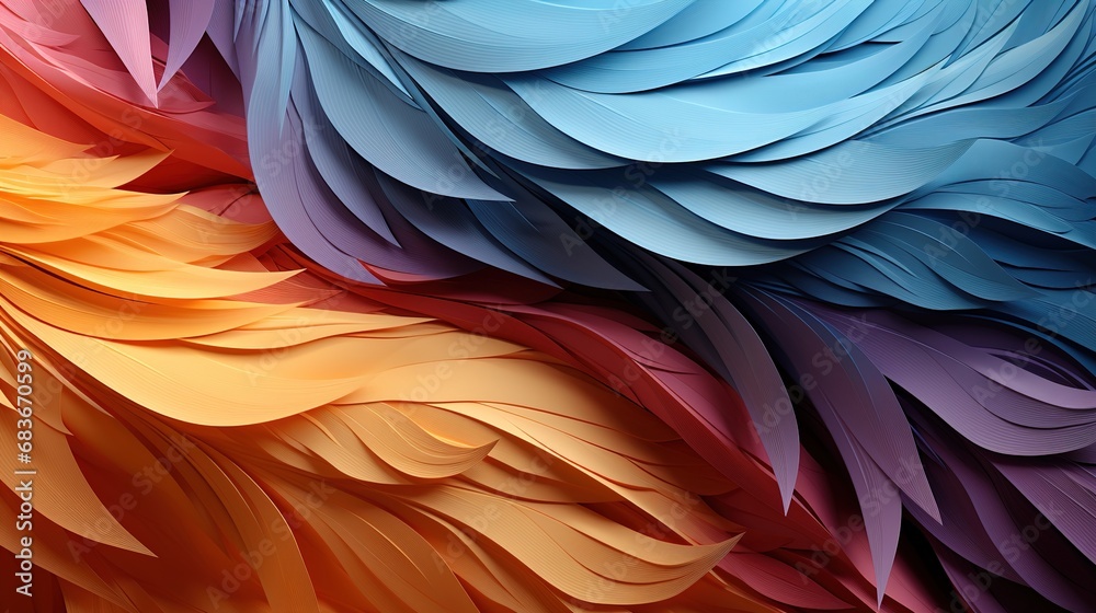 Colorful 3D brush Strokes Background Wallpaper Colorful 3D brush Strokes Background Wallpaper