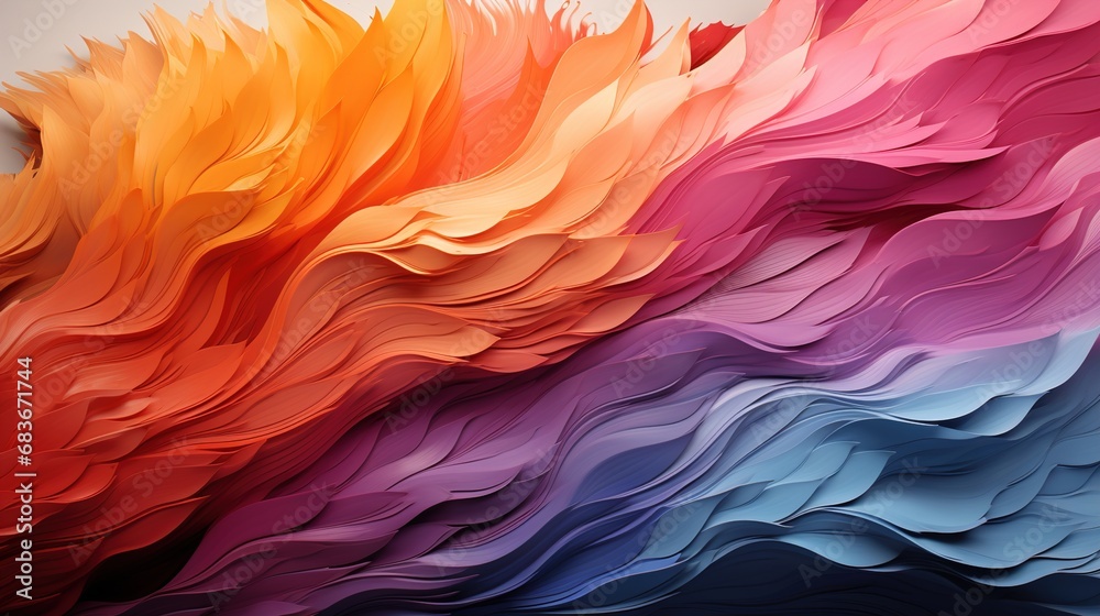 Colorful 3D brush Strokes Background Wallpaper Colorful 3D brush Strokes Background Wallpaper