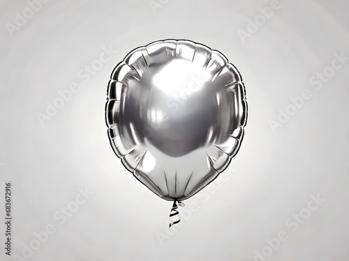 silver microfoil balloon